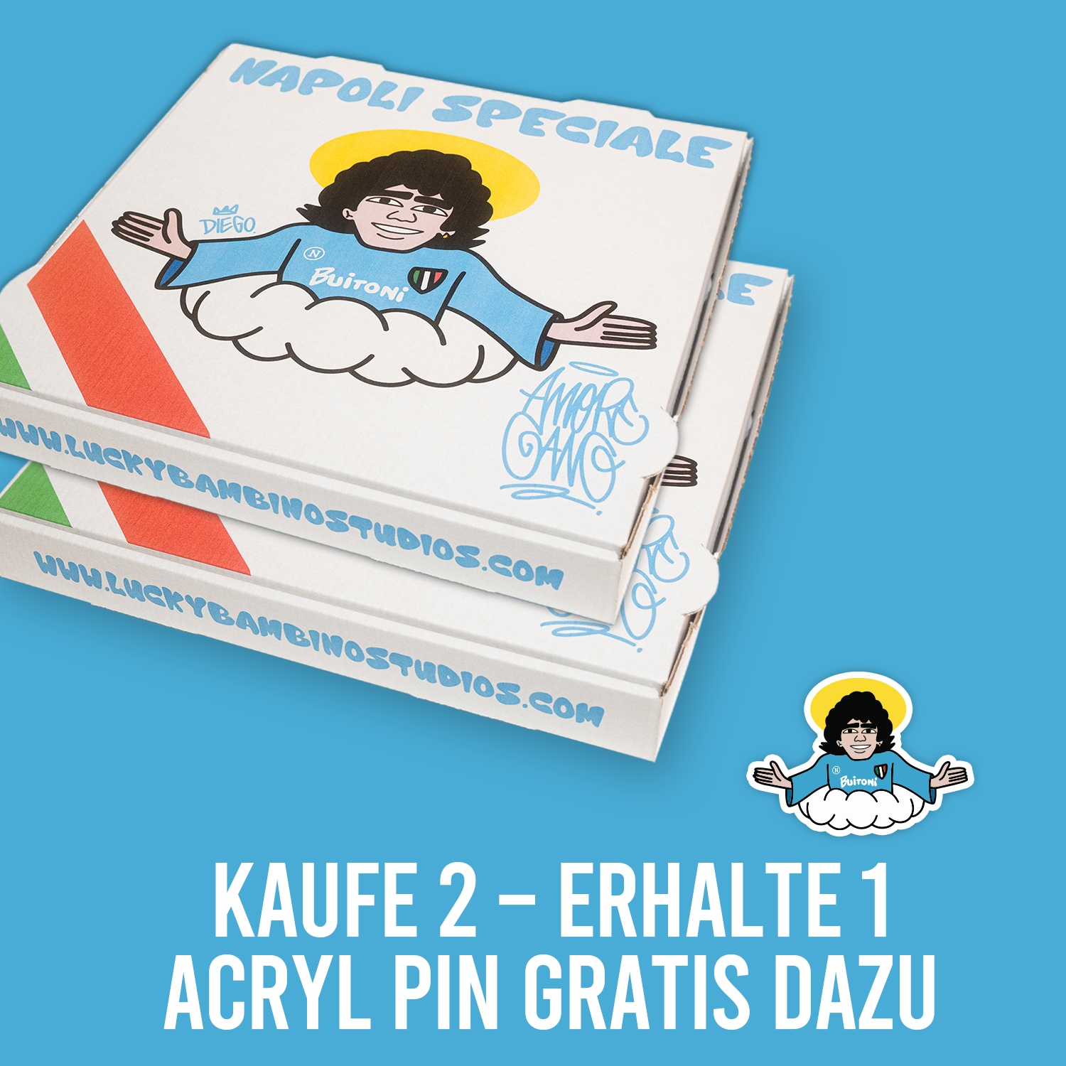 T-Shirt "Diego" Napoli Edition
