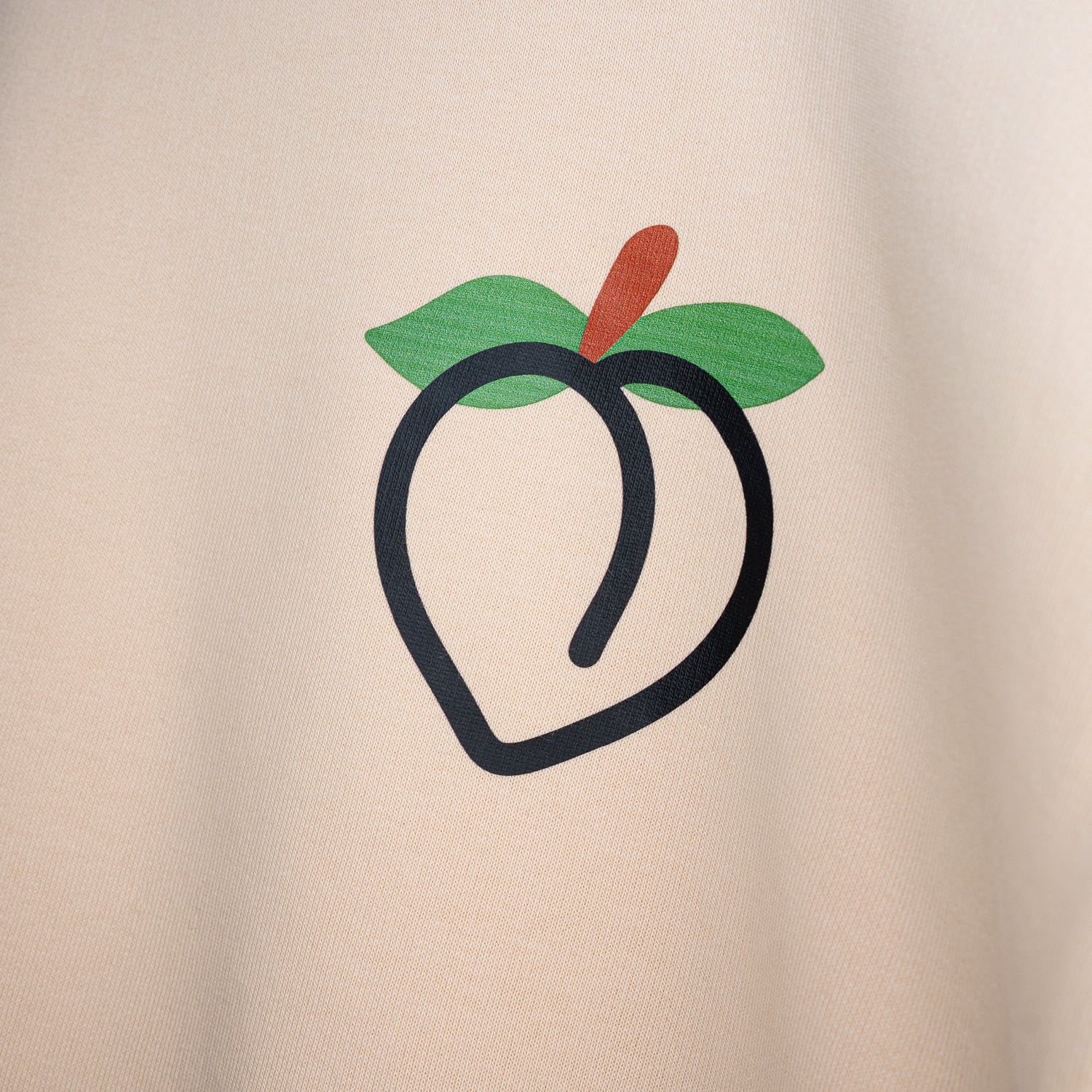 Oversized Double Hoodie Peach