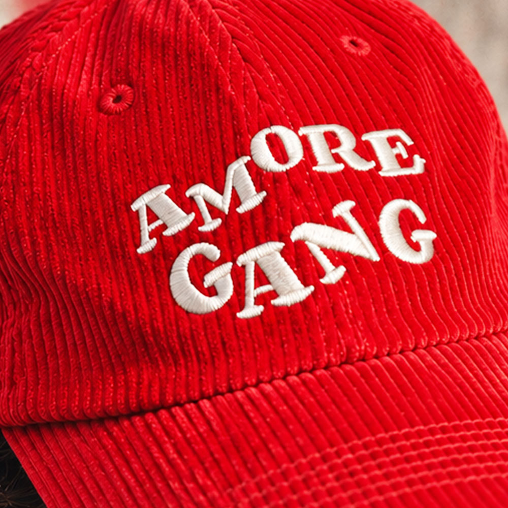 Amore Gang Cord Cap (Red)